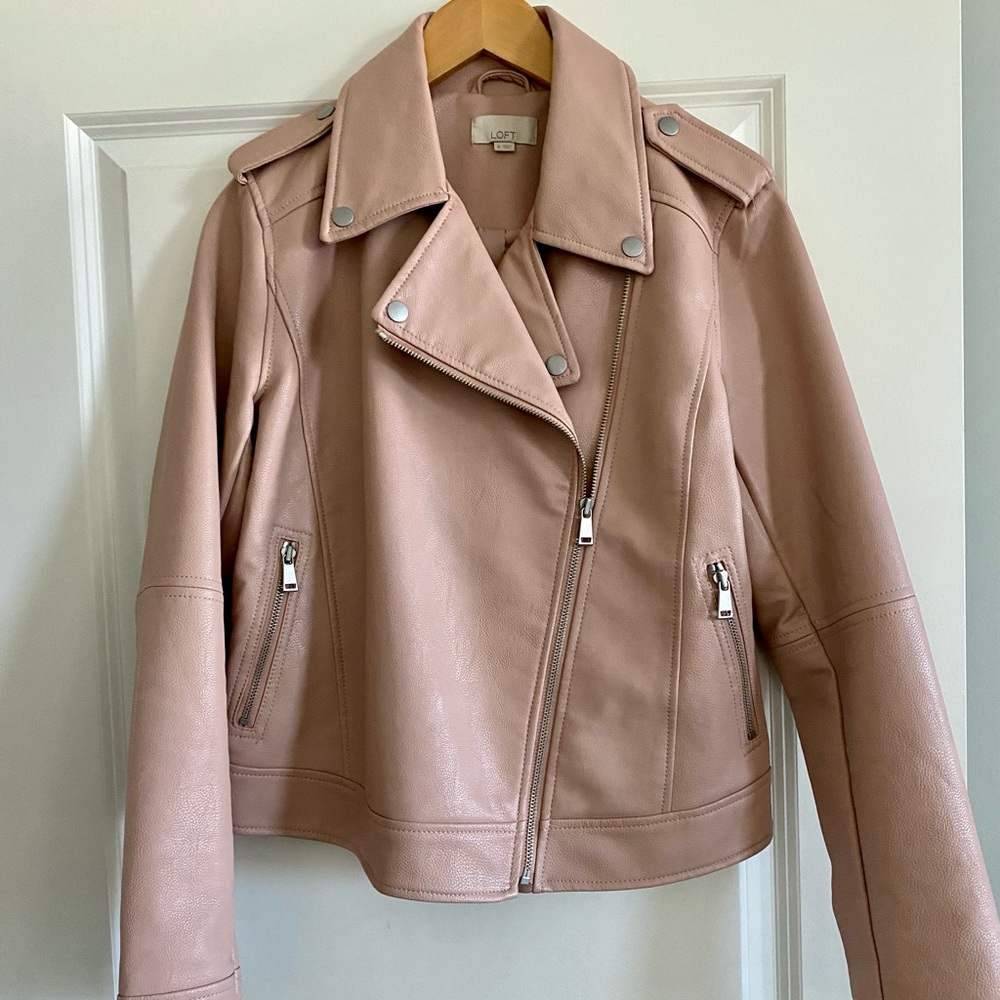 Faux Leather Jacket